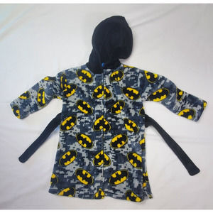Batman Boys Robe With Hood Size 3T